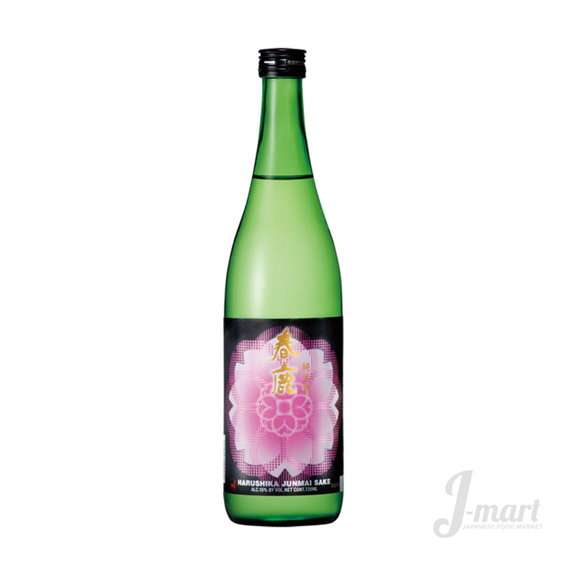 HARUSHIKA JUNMAI SAKURA<br>春鹿 純米 さくら