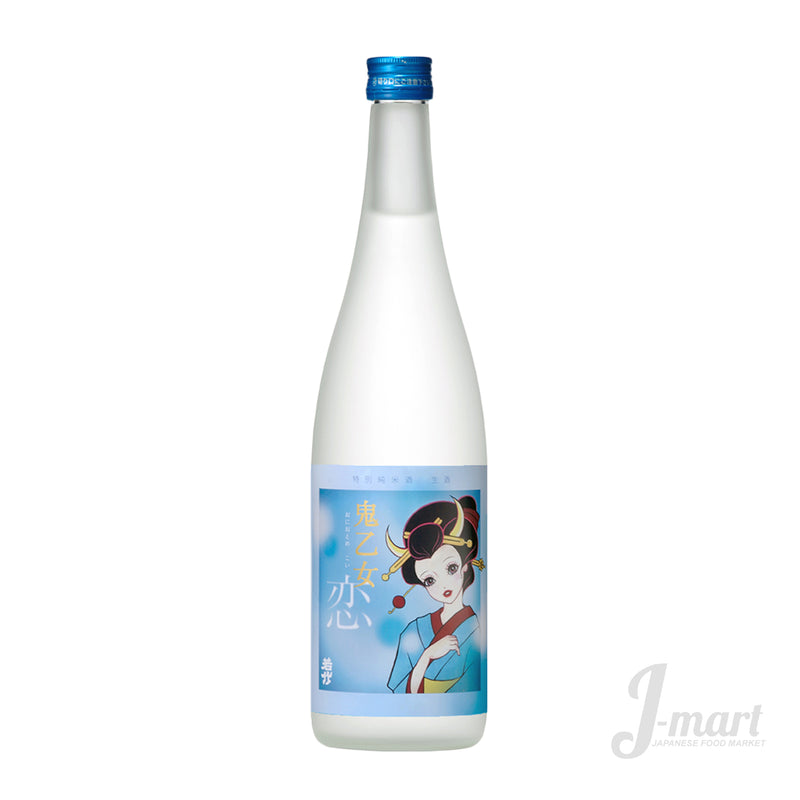 WAKATAKE TOKUBETSU JUNMAI MANA ONIOTOME KOI<br>若竹特別純米 生酒 鬼乙女　恋