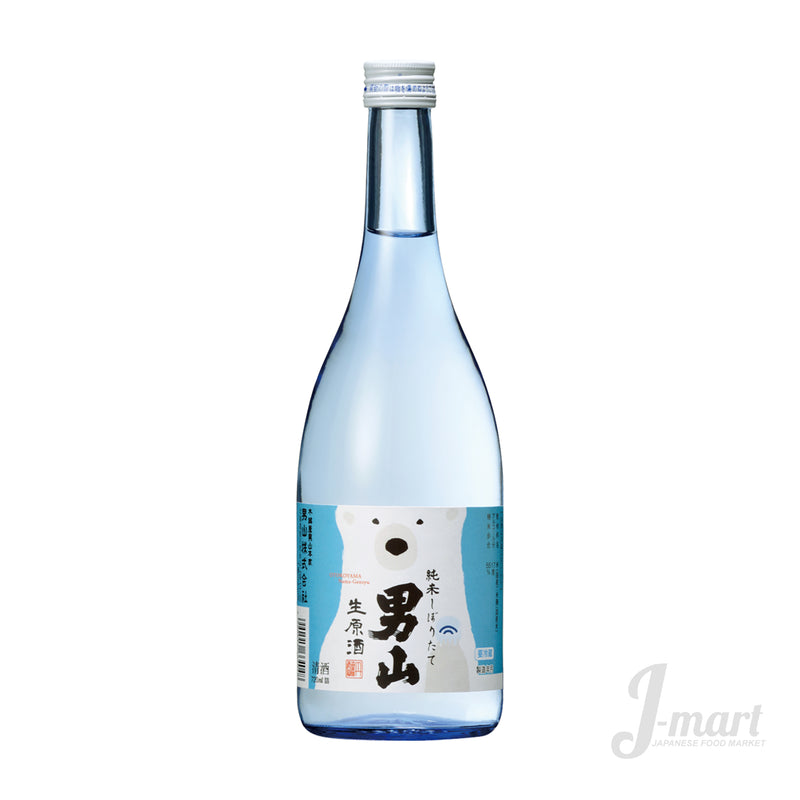 OTOKOYAMA JUNMAI SHIBORITATE TOKUBETSU JUNMAI GENSHU<br>男山 純米しぼりたて 特別純米原酒